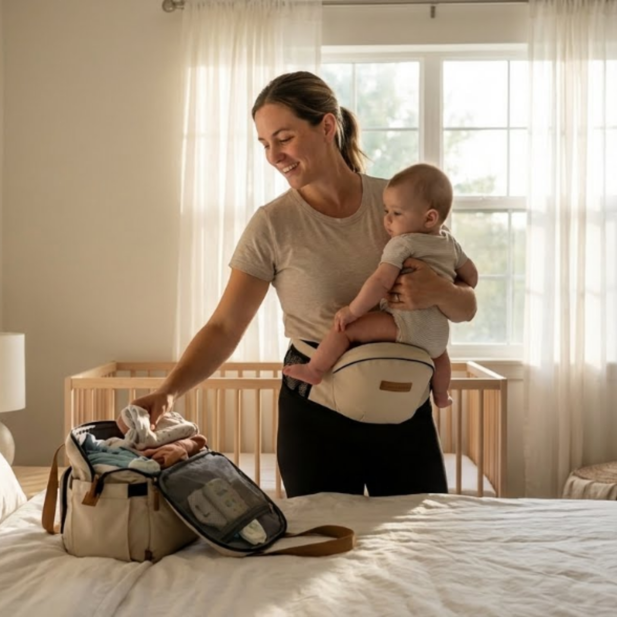 Lumee & Baby™ Hip Carrier